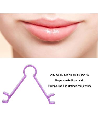 Lip Enhancer Tool - Lip Plumping Device for Clearer Jaw Line Reduce Lips Wrinkles Anti Aging Facial Exerciser Enhancer (Purple) - Buy Online on SooperMarket.com