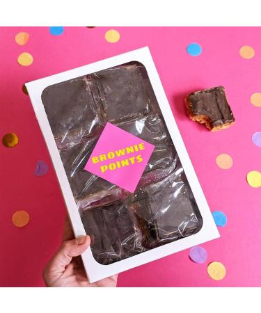Personalised Thank You Gooey Brownies Gift Box