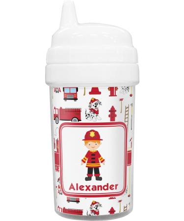 RNK Shops Firefighter Character Toddler Sippy Cup (Personalized)