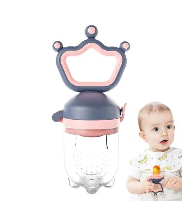 Buy Neamou Blue Baby Fruit Feed Pacifier | Silicone Food Feeder & Teething Toy for Babies - Buy Online on SooperMarket.com