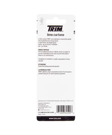 Trim Emery Boards - Pack of 10 | Perfect for Nails & DIY | Fast International Shipping - Buy Online on SooperMarket.com