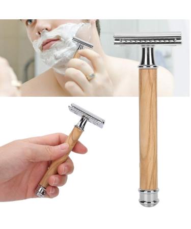 Men's Double-Sided Blade Head Shaver - Portable Silver Razor for Face & Body Care | International Shipping Available - Buy Online on SooperMarket.com