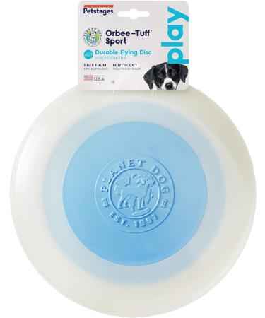 Planet Dog Orbee-Tuff Zoom Flyer Disc Glow-In-The-Dark Dog Fetch Toy Large Glow/Orange Large - Buy Online on SooperMarket.com