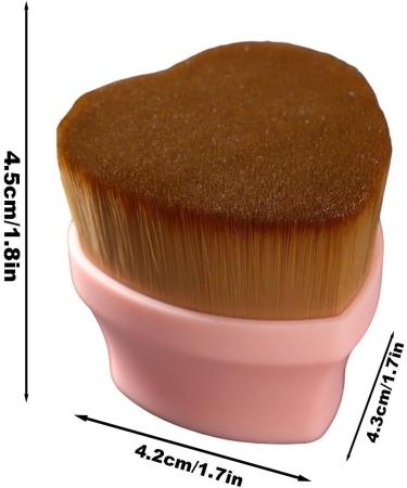 Teksome Makeup Brush for Foundation | Concealer Blending Applicator for Women - Light Weight Powder Makeup Tools for Dating Traveling Business Trip Daily Life Brown - Buy Online on SooperMarket.com