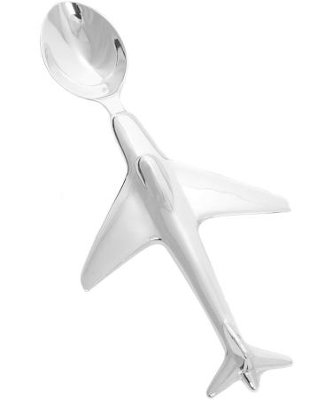 Brillibrum Design Children's Spoon - Engraved Silver Antibacterial Baby Cutlery | International Shipping - Buy Online on SooperMarket.com
