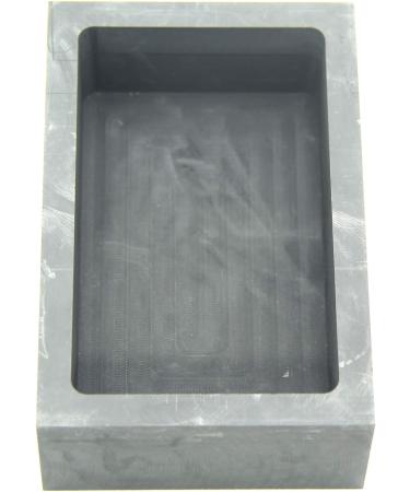 Graphite Ingot Mold for Melting Casting Gold, Silver, and Other Metals (150x100x50mm-7500g Gold 3979g Silver) - Buy Online on SooperMarket.com