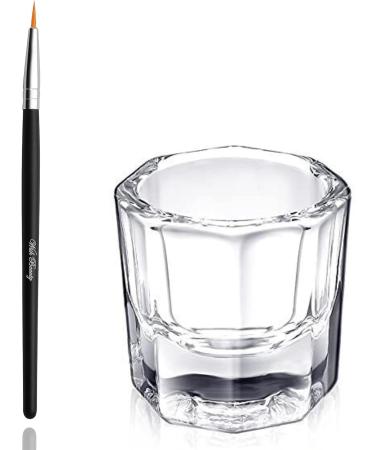 Lash Tint Brush Dappen Mixing Dish | Eyelash Eyebrow Tinting Tint Kit
