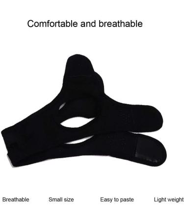 Adjustable Anti-Snore Chin Strap for Snoring Reduction (Black) - Easy to Wear Triangular Mesh Cloth Snoring Aid - Buy Online on SooperMarket.com