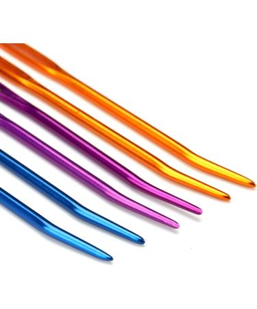 Colorful Bent Tip Wool Needles - Large-Eye Aluminium Tapestry Needles for Sewing and Knitting - Buy Online on SooperMarket.com