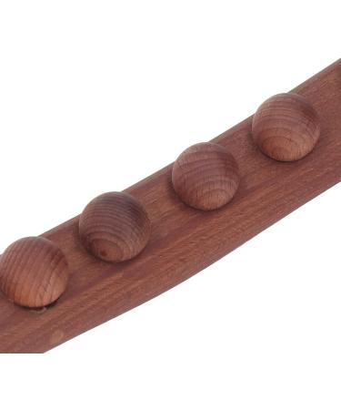 10 Massage Points Gua Sha Tools - 2 Pack Wooden Massage Sticks for Back & Leg Relief | International Shipping - Buy Online on SooperMarket.com