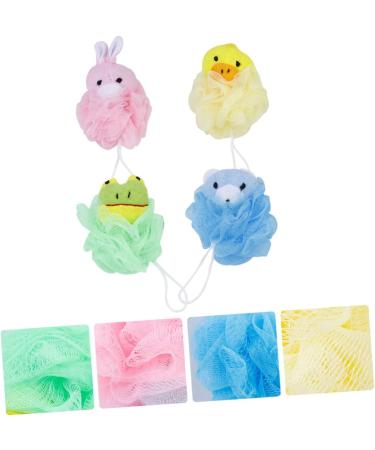 Beavorty 8pcs Cartoon Bath Ball Kids Bath Sponge - Exfoliating Loofah Sponge for Children's Bath Time - Buy Online on SooperMarket.com