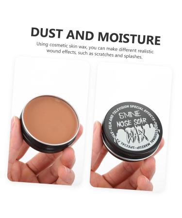 NOLITOY 1pc Makeup Wax - Safe Skin Wax for Halloween Makeup Fake Scabs Wounds & Scars | 6x2cm Modeling Wax Tool - Buy Online on SooperMarket.com