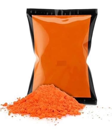 Natural Holi Gulal Powder | Organic and Skin Friendly | Holi Color Run Powder | Colored Smoke | Chalk Powder | 5K Run Powder | Holicolor | Stain Free | 3.5 Oz Orange Color Powder