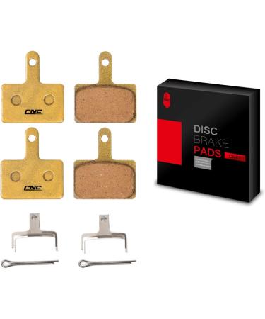 2 Pairs EASTERN POWER Bicycle Disc Brake Pads for Shimano B01S Deore - Resin/Semi-Metallic/Metal Copper - Buy Online on SooperMarket.com