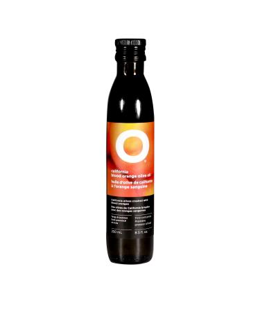 O California Blood Orange Olive Oil 250 mL Glass Bottle