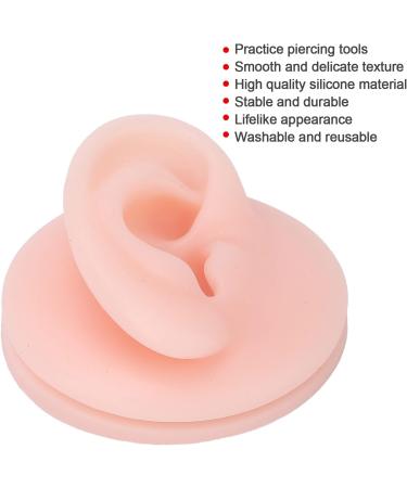 Fake Ear Model Simulation Human Ear Model Delicate Texture Soft for Earring Practice for Voice Live(Right ear) - Buy Online on SooperMarket.com