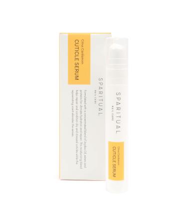 SpaRitual Cuticle Serum | Citrus Cardamom Cuticle Cream for dry cuticles | Formulated with jojoba oil, alfalfa root, and shea butter | 0.5 fl oz