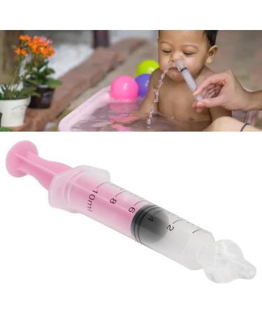 4Pcs Reusable Silicone Nasal Rinse Kit for Newborns & Toddlers - Pink Nasal Irrigator Syringe - Buy Online on SooperMarket.com