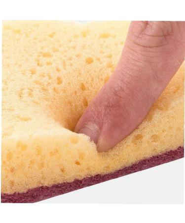 4pcs Kitchen Cleaning Sponges Multi-Functional Cloud Sponge Washing Cloth Car Washing Glass Washing Pads Sponges Red - Buy Online on SooperMarket.com