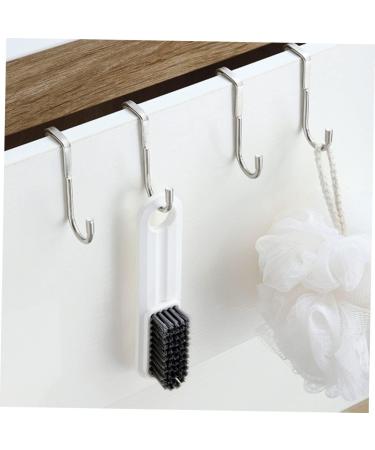 NAMOARLY 6pcs Back of Door Hooks Hat Wall Hooks Kitchen Cabinet Hooks S Hook Stainless Steel Cupboard - Buy Online on SooperMarket.com