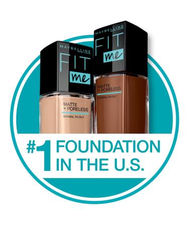 Maybelline Fit Me Matte + Poreless Liquid Foundation, Classic Beige 1 fl oz (Pack of 1) - Buy Online on SooperMarket.com