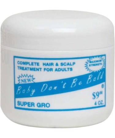 Baby Dont Be Bald Super GRO 4oz - Promotes Healthy Hair Growth for Babies - Buy Online on SooperMarket.com