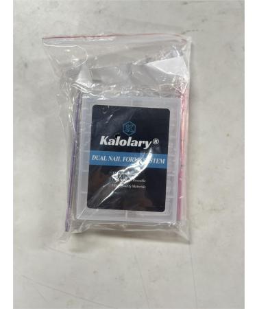 Kalolary 120PCS Gel Nail Dual Forms Set | Nail Art Stickers, Brush, File & Clips | Acrylic Nails Extension Kit - Buy Online on SooperMarket.com