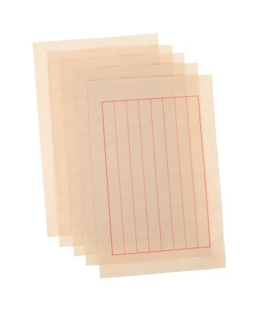 Lurrose 50 Sheets Rice Paper Writing Brush Calligraphy Ink As Shown 29x19cm