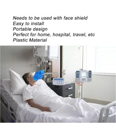 20pcs CPR Filtering Mask Accessory Professional Cardiopulmonary Resuscitation Face Shield Replacement One Way Valve Mouthpower to Breathe Resuscitator (Blue) - Buy Online on SooperMarket.com