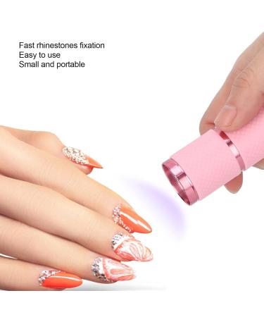 Shop Pink Flashlight Nail Lamp - LED Nail Dryer & Art Tool for Home Salon - Buy Online on SooperMarket.com