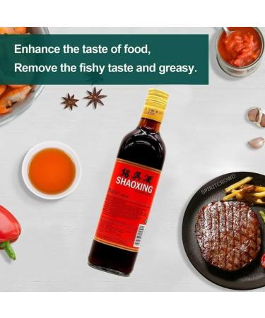 SPIRITCROWD Shaoxing Cooking Wine (For Cooking Only) 700ml 14% Alc./ Vol - Buy Online on SooperMarket.com