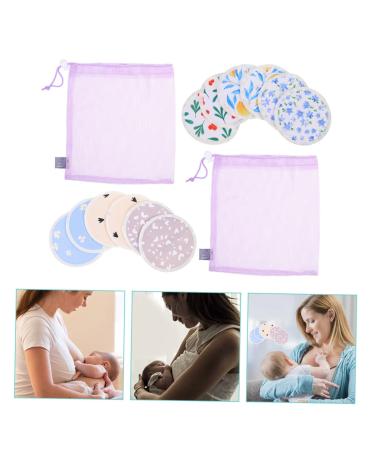 Buy iFundom Washable Breastfeeding Pads | 1 Set Cotton Breast Milk Cushions | Reusable Soft TPU Coated | Ideal for Moms - Buy Online on SooperMarket.com