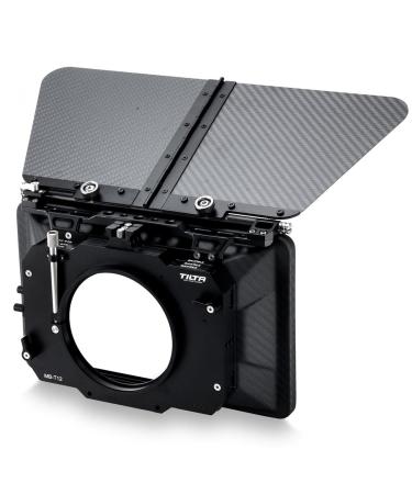 Tilta MB-T12 3-Stage 4x5.65" Carbon Fiber Clamp On Matte Box with Single 95mm Back