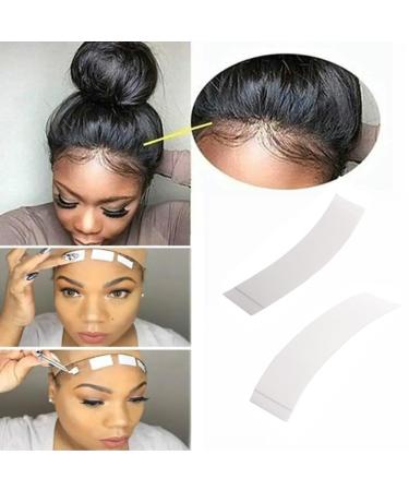 HLELU 108 Pc/Lot Super Strong Adhesive Tape Weave Wig Double-Sided Tape Extended Lace Wig Waterproof Sweat Wig Film - Buy Online on SooperMarket.com
