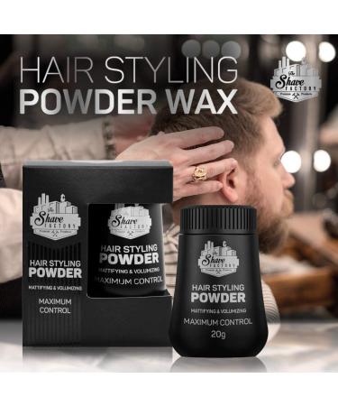 Shave Factory Volume Powder for Men | Long-Lasting Hair Styling | Mattifying & Volumizing | 2 x 20g - Unpollinated - Buy Online on SooperMarket.com