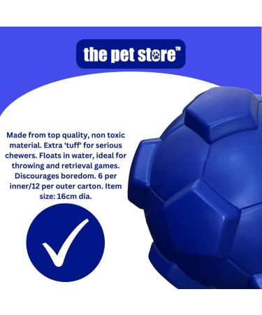 Emperor Blue Gorilla Tuff Floating Football Dog Toy for Interactive Games and Exercise - Buy Online on SooperMarket.com