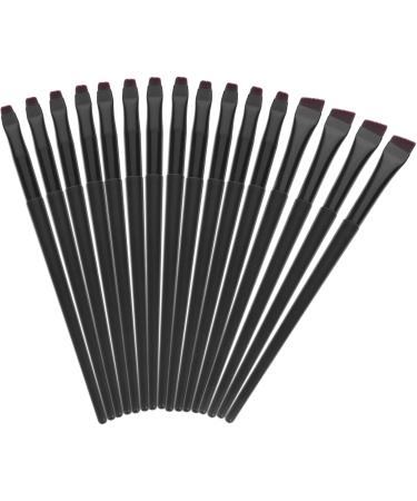 Baluue 80 Pcs Eyeliner Brush Makeup Brush Eye Makeup Tool Eye Brush for Eyeliner Black Artificial Fiber 14.50X0.90X0.70CMx5pcs Blackx5pcs - Buy Online on SooperMarket.com