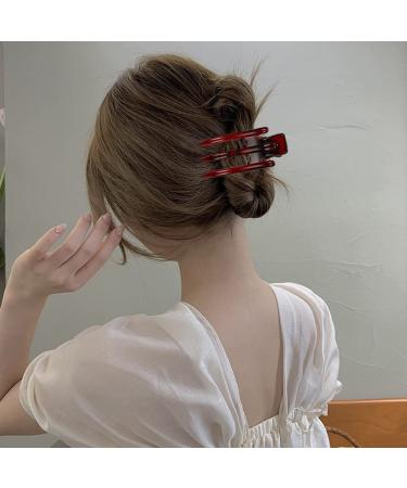 Aaiffey Alligator Clips for Hair - 3Pcs Women's French Curved Medium Hair Clips - Buy Online on SooperMarket.com