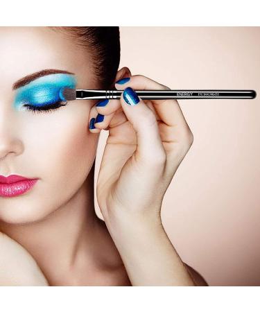 Angled Shading Eyeshadow Makeup Brush - Small Soft Natural Bristle for Highlighting Eyebrows and Blending Shadow - Buy Online on SooperMarket.com