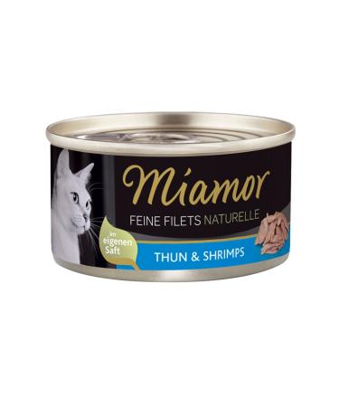 Miamor Fine Fillets Natural Tuna & Shrimps 24x80g