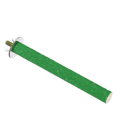 Patikil 0.6x5.5 Vogel paw bird wood barsch stand cage accessories for small bird parrot love bird parlor parlor sittich green 0.6x5.5 "green