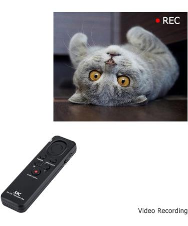 JJC RMT-VP1K Wireless Remote Control for Sony ZV-1 A7IV A7R V IV A7SIII A9 & More - Compatible with A6000 A6100 A6300 A6400 A6600 RX100 VII VA V FDR-AX33 AX43 AX53 AX100 AX700 HDR-CX405 CX440 CX455 CX675 CX900 - Shop Now! - Buy Online on SooperMarket.com