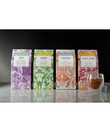 Araza Amazonian Infusions Blend by SELVATICA | 12 Tea Bags in Carton Box - Pack of 2 - Buy Online on SooperMarket.com