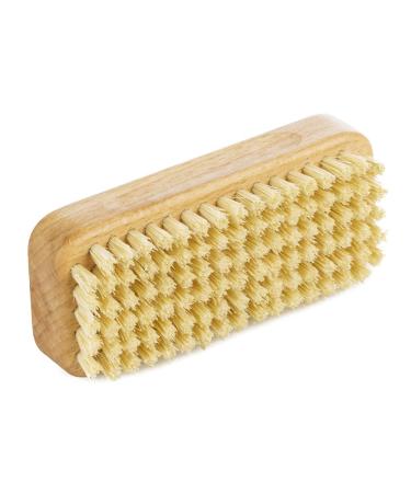 Buy REMOS Hand Brush - Artisan Crafted Beech Wood & Vegan Plant Fiber - Eco-Friendly Cleaning Tool - Buy Online on SooperMarket.com