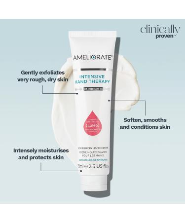 AMELIORATE Hand Therapy Rose 75 ml - Nourishing Moisturizer for Soft Hands | International Shipping Available - Buy Online on SooperMarket.com