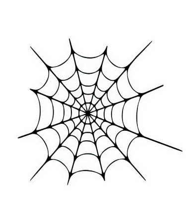 Dopetattoo 6 Sheets Temporary Tattoos spider cobweb halloween Kids Makeup net spiderweb tattoo horror Temporary tattoo Neck Arm Chest 3.7 inch
