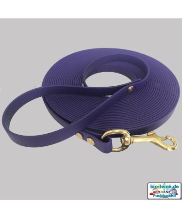 Bio-Line Light Cat Leash - 10m Biothane 9mm Wide in Purple | Durable & Comfortable Leash for Small & Large Cats - Buy Online on SooperMarket.com
