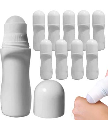 Sunscreen Applicator for Kids Adults 10Pcs 50ml Sunscreen Roller Applicator Refillable Portable Empty Curved Sunblock Applicator for Beach Seaside Travel Sunscreen Roller Applicator - Buy Online on SooperMarket.com