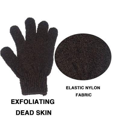 4 Pack Self Tanning Kit with Mitt, Back Applicator, Exfoliating Glove & Face Tanner Brush - Brown - Buy Online on SooperMarket.com