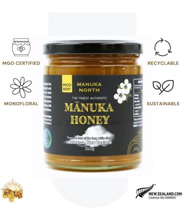 Manuka North MGO 600+ Manuka Honey | 350g | Authentic Premium New Zealand Manuka Honey - Buy Online on SooperMarket.com